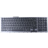 Sony VAIO VPC-F Keyboard Backlight Grey Frame